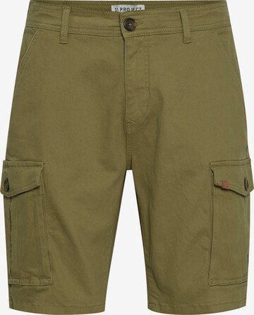 11 Project Pants in Green: front