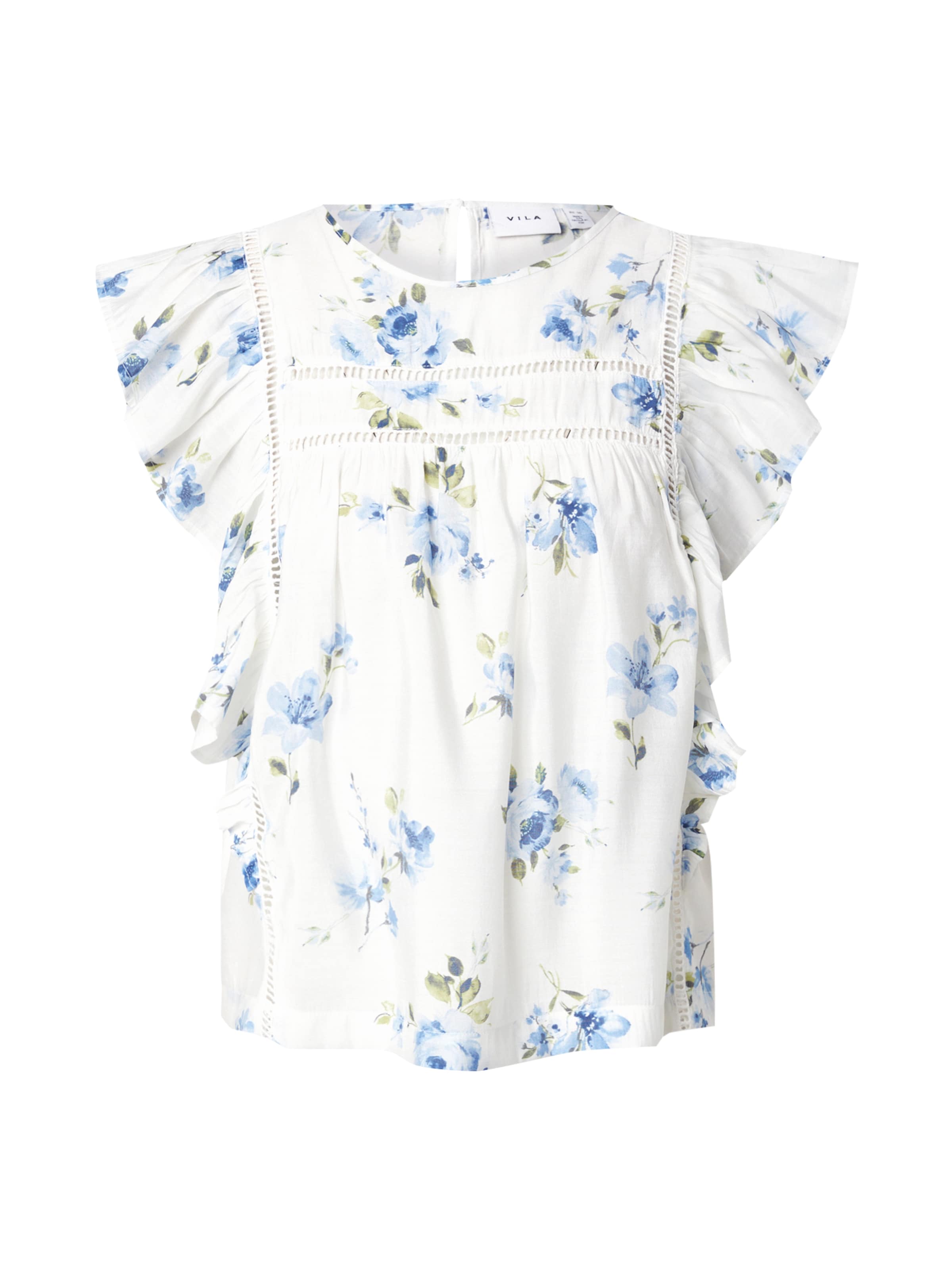 VILA Top in White: front