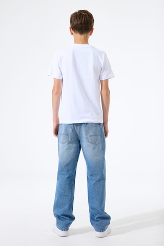 Wide leg Jeans de la GARCIA pe albastru