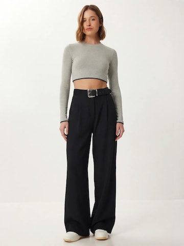 Pantaloni di Happiness İstanbul in nero: frontale