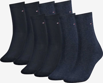 Chaussettes TOMMY HILFIGER en bleu : devant