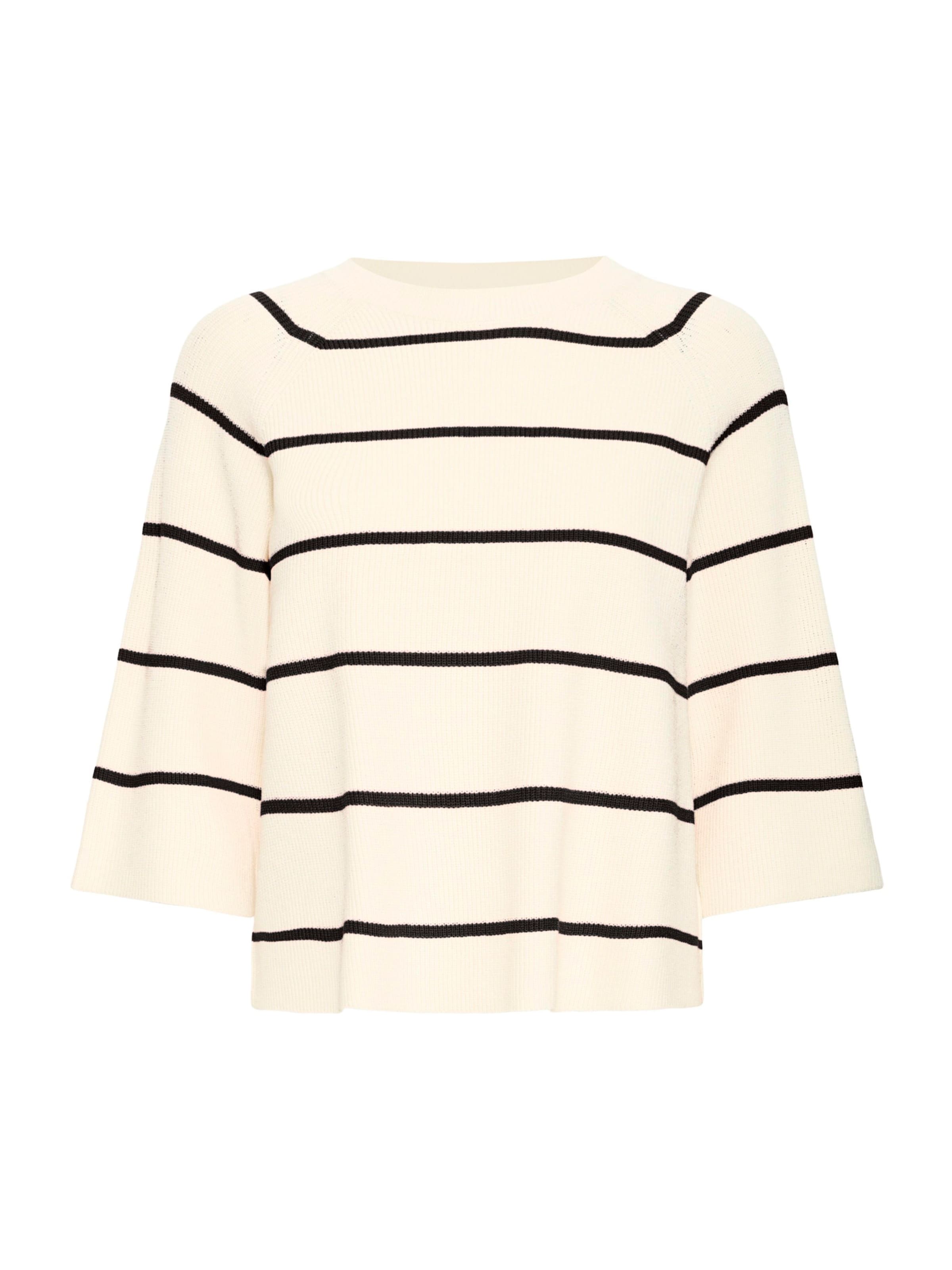 ICHI Πουλόβερ 'Boston' σε μπλε: μπροστά