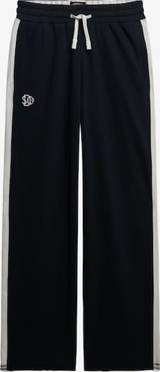 Superdry & Co Housut 'Athletic Fives' värissä laivastonsininen / luonnonvalkoinen, Tuotenäkymä