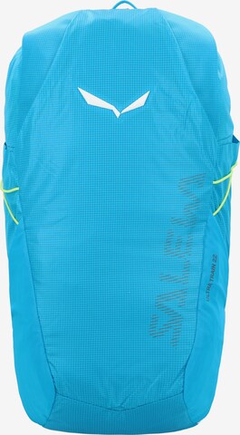 Zaino sportivo 'Ultra Train 22' di SALEWA in blu: frontale