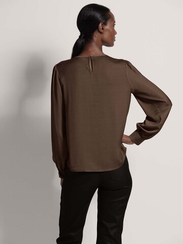 MADELEINE Blouse in Bruin