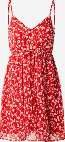 ABOUT YOU Kleid 'Caroline' in Rot: Vorderseite