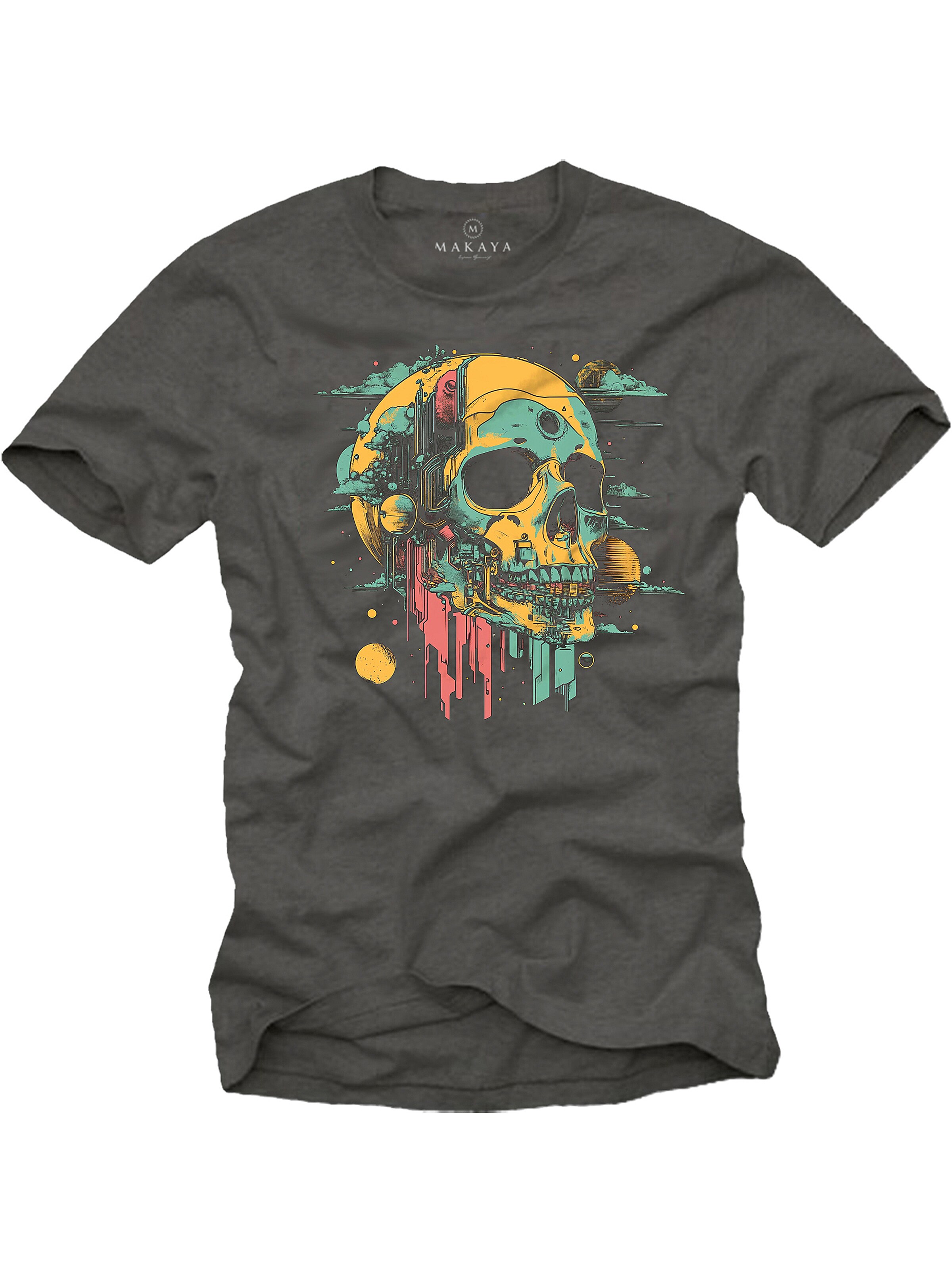 MAKAYA Shirt in Grey: front