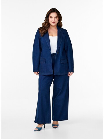 Wide leg Jeans di Zizzi in blu