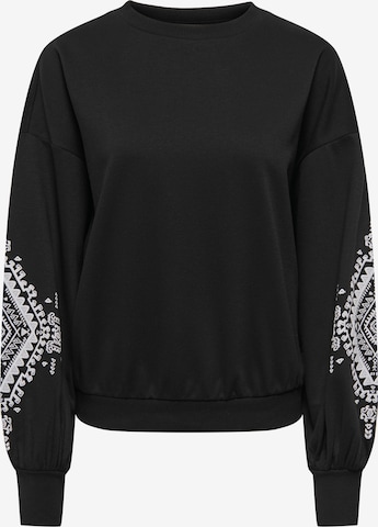 ONLY Collegepaita 'Brooke' värissä musta: etupuoli