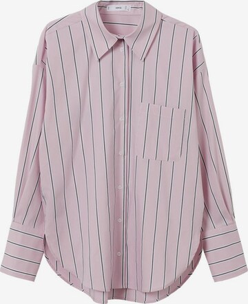 Camicia da donna 'Rayi' di MANGO in rosa: frontale