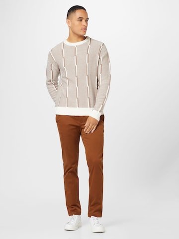 ABOUT YOU Sweater 'Xaver' in Beige