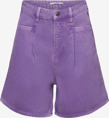 Pantalon ESPRIT en violet : devant