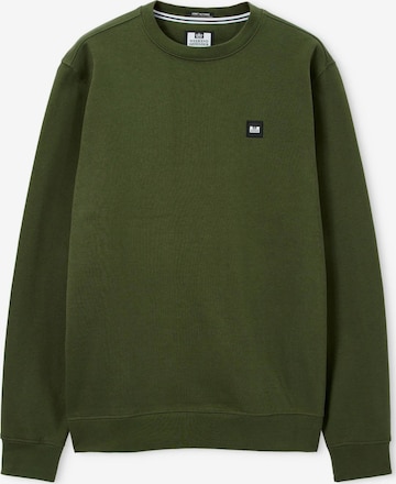 Weekend Offender Sweatshirt 'Ferrer' in Grün: Vorderseite