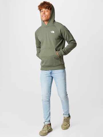 Regular fit Felpa di THE NORTH FACE in verde