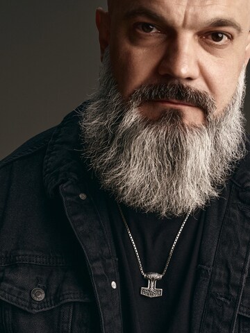 REYTEL Hangers 'THOR'S HAMMER with TREE OF LIFE' in Zilver