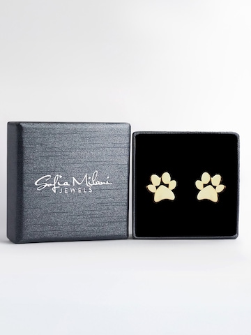 Sofia Milani Ohrringe 'Paw'‌‌‌‌ in Gold