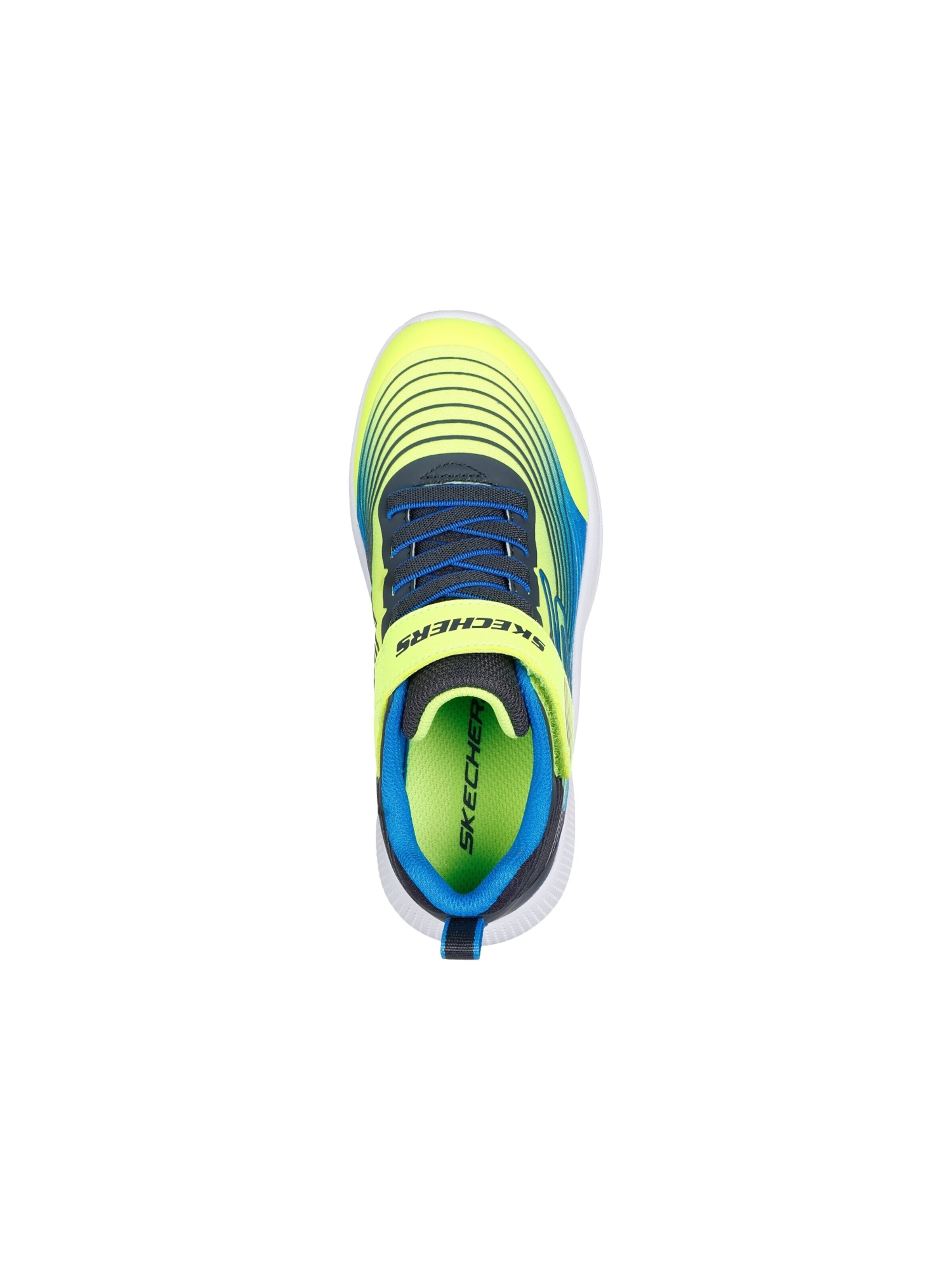 SKECHERS Sneakersy 'Junior-Sneaker mit Schnürung Microspec Advance' w kolorze żółty
