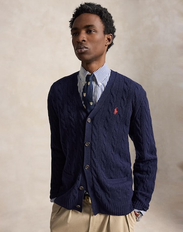 Polo Ralph Lauren Neuletakki värissä sininen: etupuoli