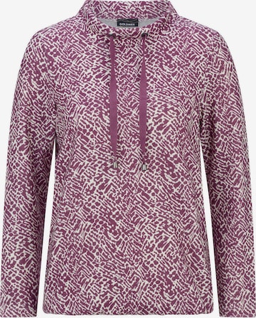 Sweat-shirt Goldner en violet : devant