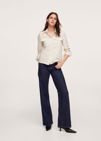 MANGO Blouse 'Paris' in Wit