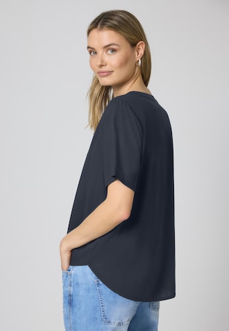STREET ONE Bluse in Blau