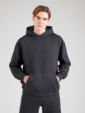 ADIDAS ORIGINALS Sweatshirt 'Premium Essentials' in Black: front
