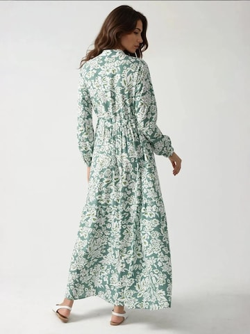 Hiccup - Vestidos camiseiros em verde