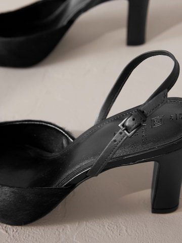 Décolleté sling di Next in nero