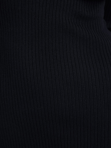 Bershka Knit dress in Black