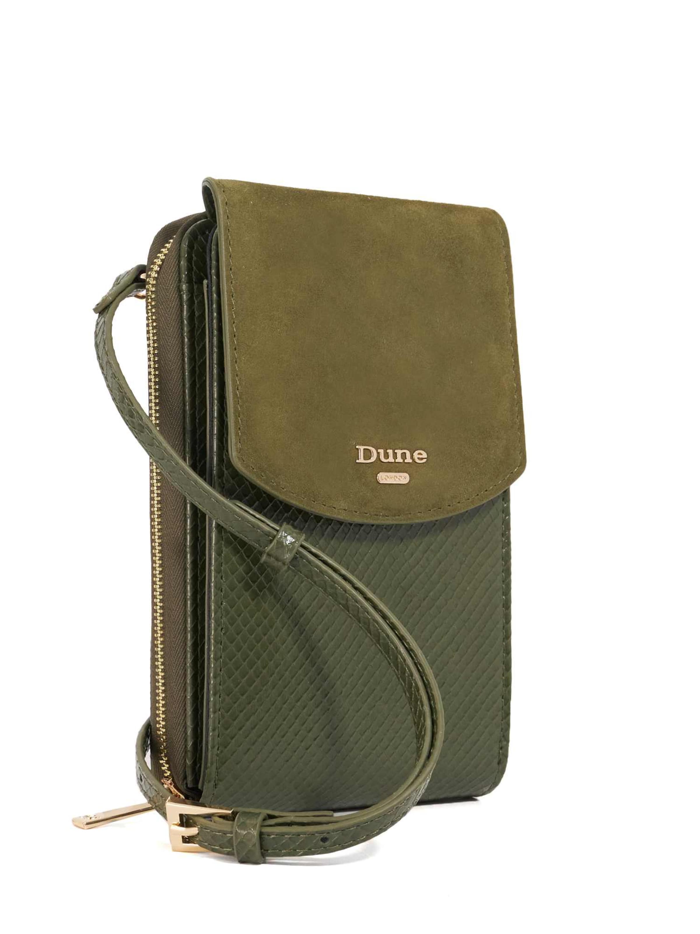 Dune LONDON Umhängetasche 'Sunrise' in Grün