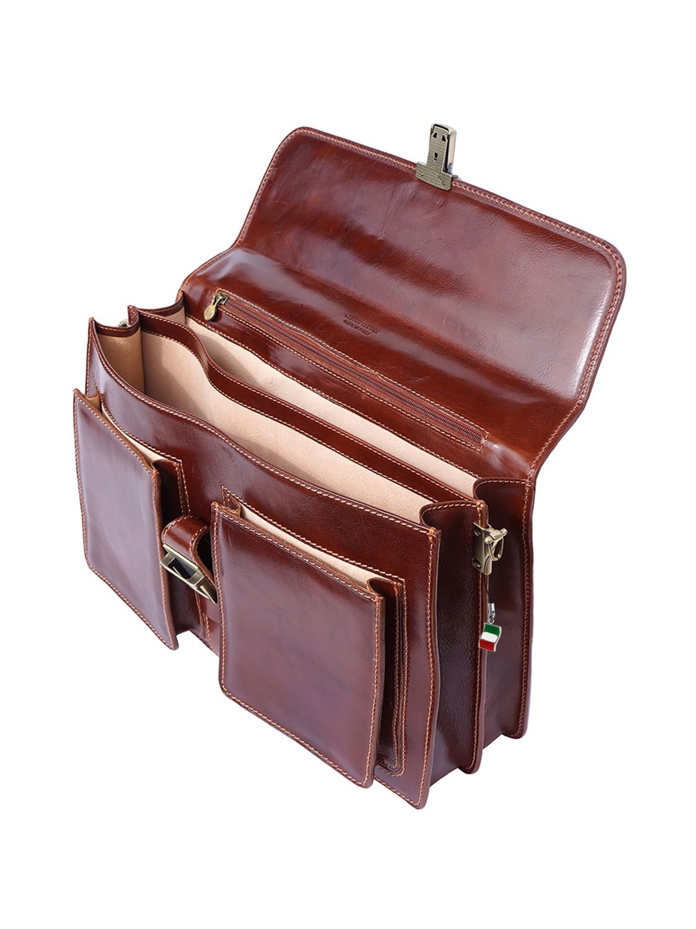 Florence Messenger in Brown