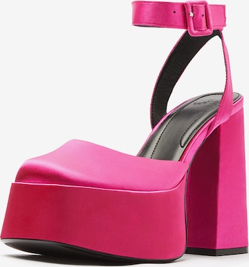 Bershka Slingpumps in Roze: voorkant