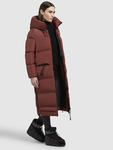 khujo - Sobretudo de inverno 'Aroma' em vermelho