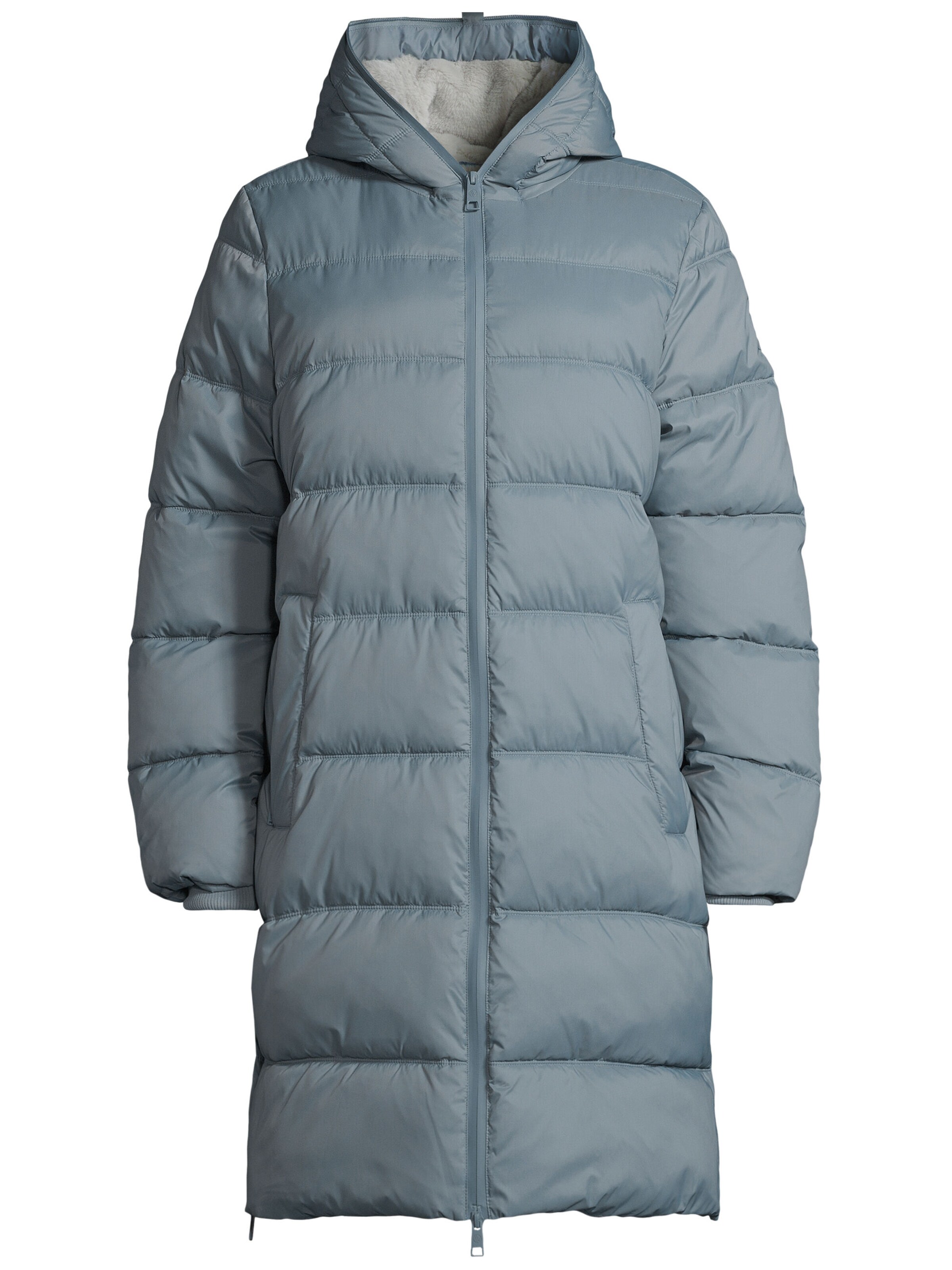 New View Winter coat in Blue: front