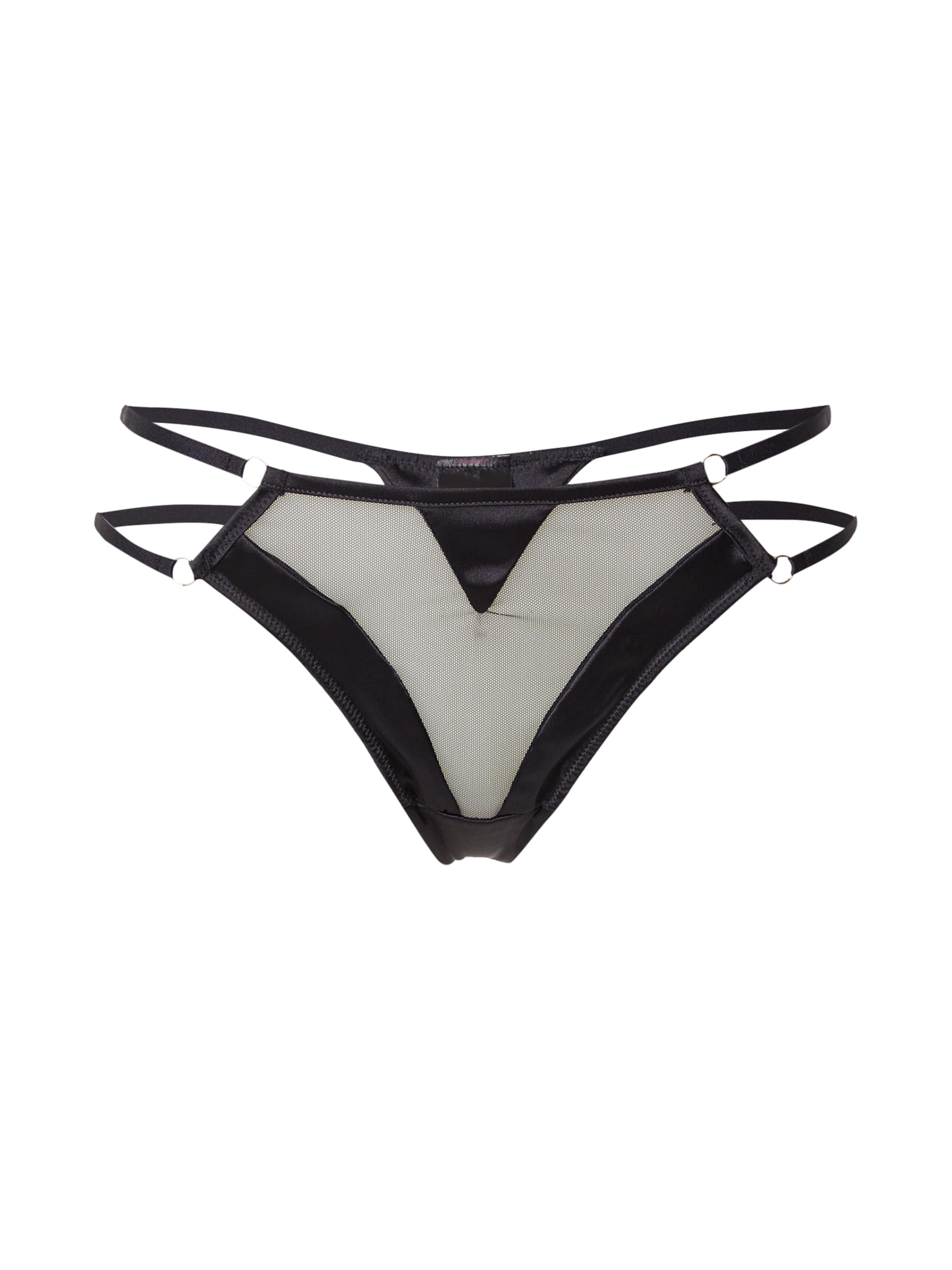 Hunkemöller String 'Vienna' i svart: framsida