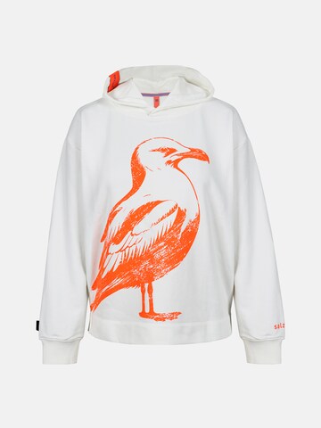 Pull-over 'Vöörut' salzhaut en blanc