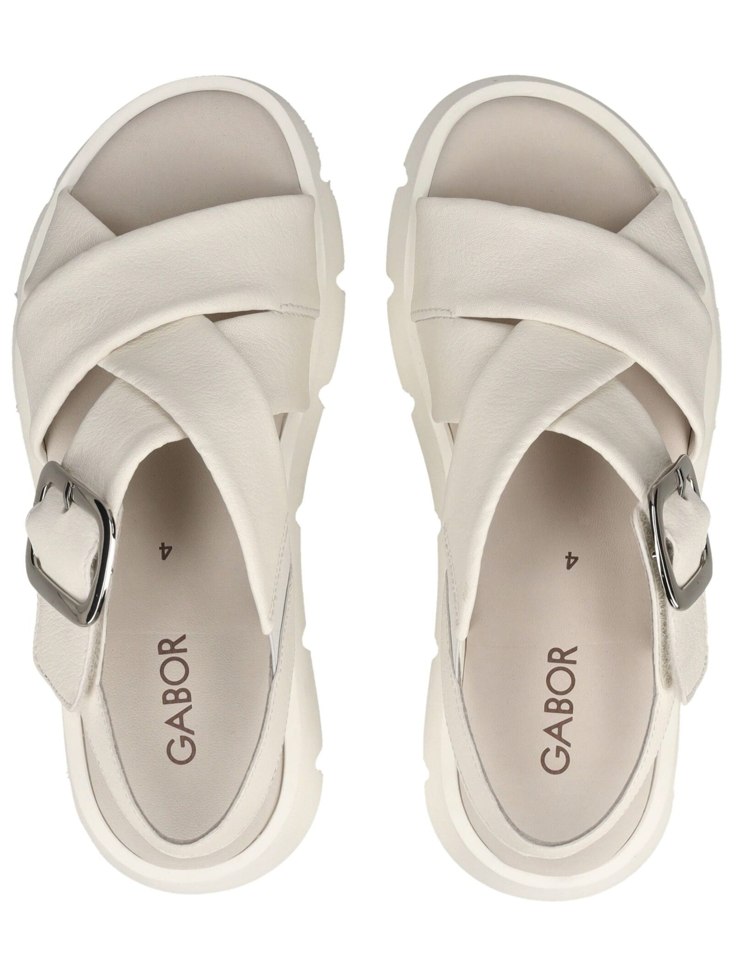 GABOR Sandaal in Wit