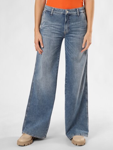 Cambio Wide leg Jeans 'Alek' in Blue: front