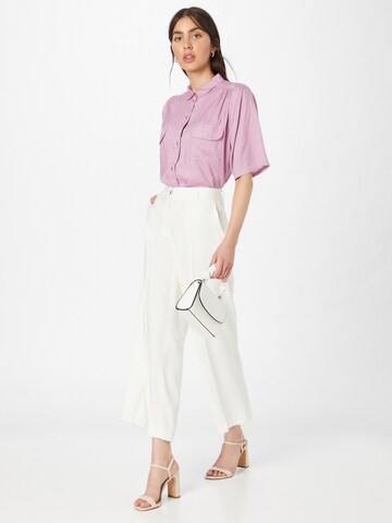 FRENCH CONNECTION - Blusa 'YULIA' em roxo