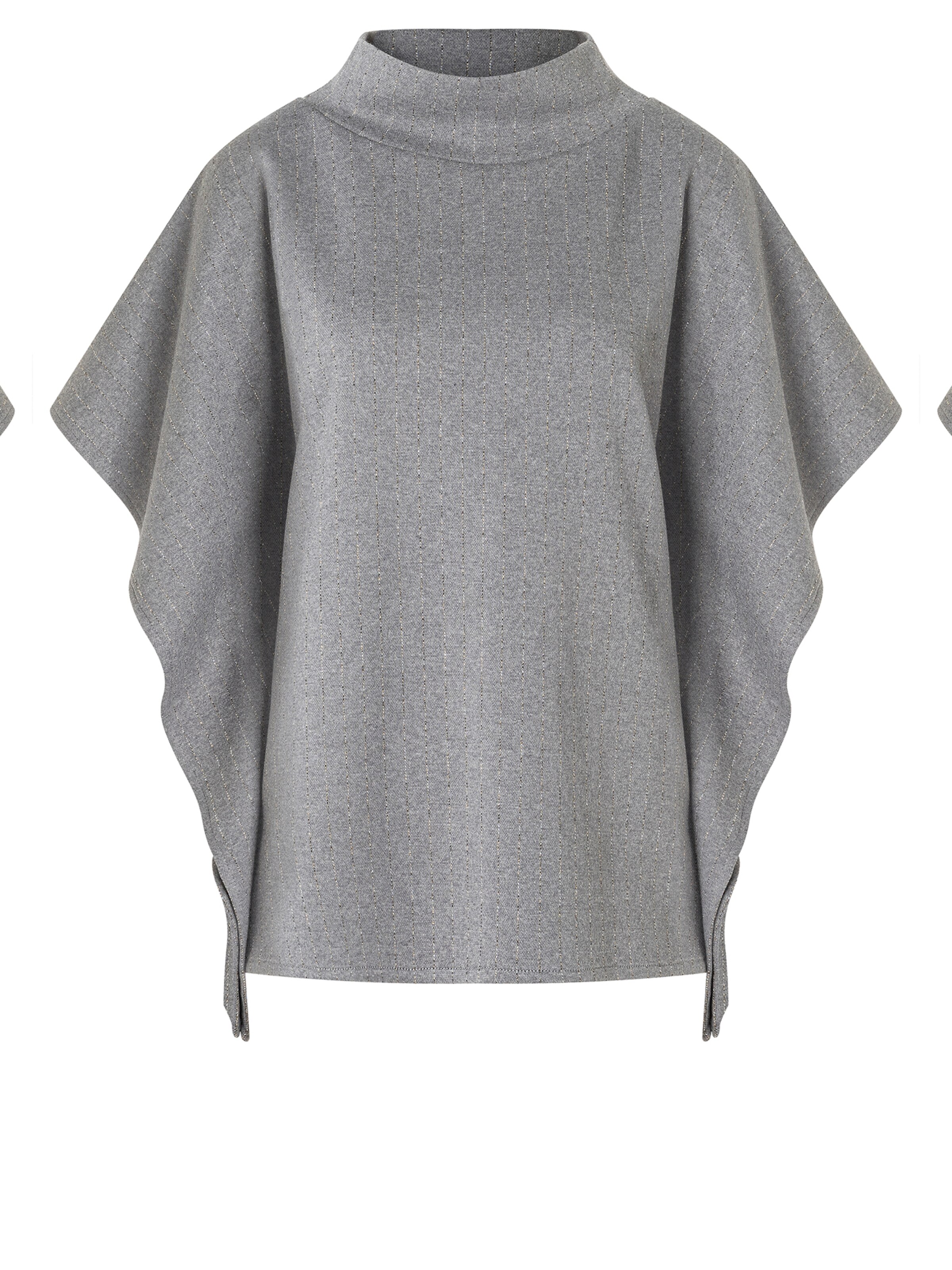 Ana Alcazar Top ' Antesa ' in Grijs: voorkant