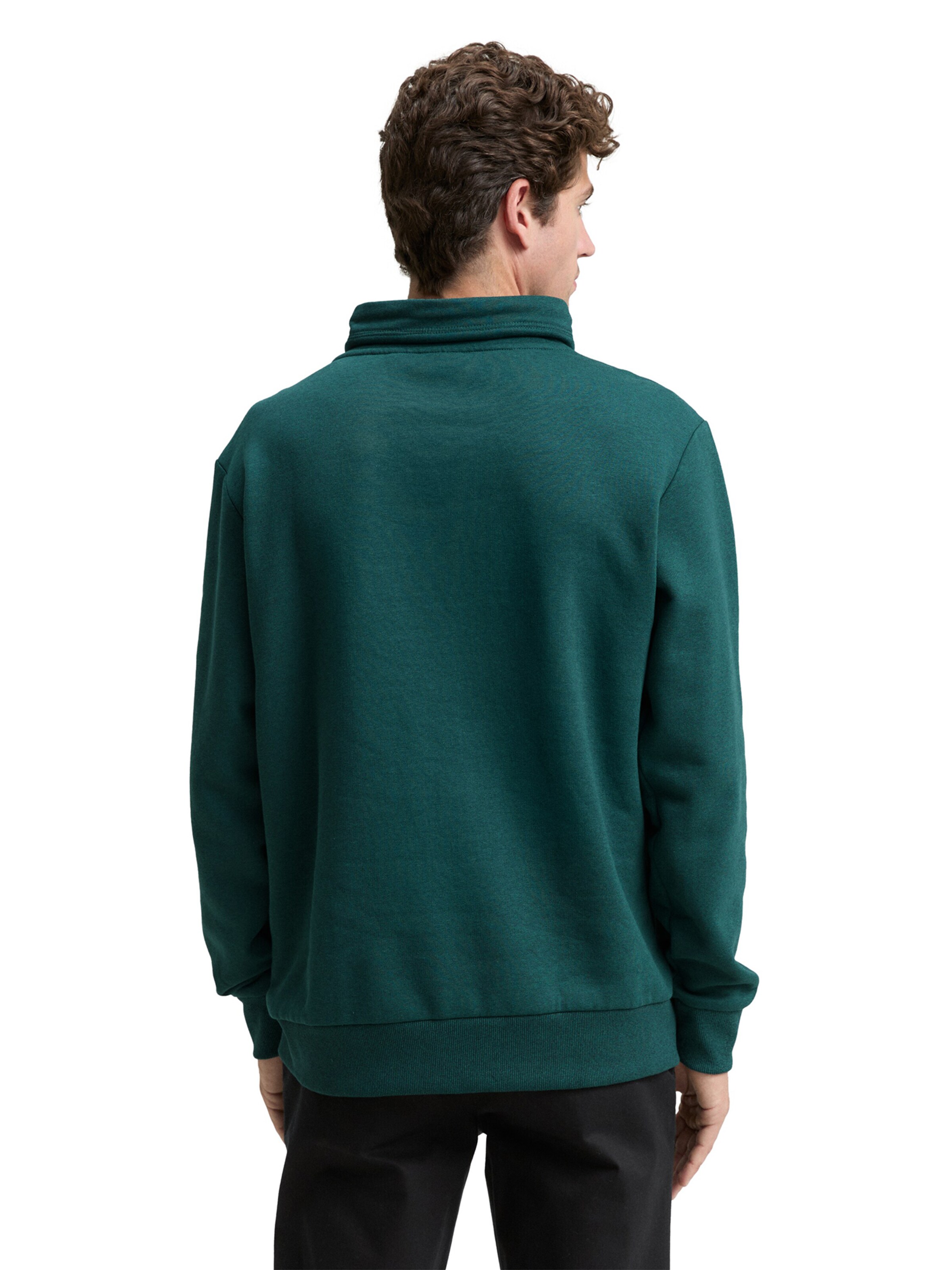 Sweat-shirt TOM TAILOR en vert