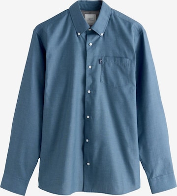 NextRegular Fit Košulja - plava boja: prednji dio