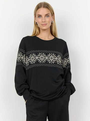 Soyaconcept Sweatshirt in Schwarz: Vorderseite
