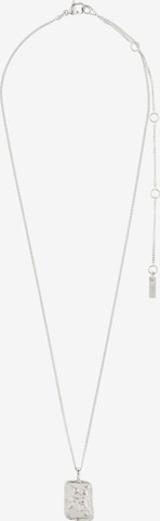 Chaîne 'Zodiac Sign Aquarius' Pilgrim en argent : devant