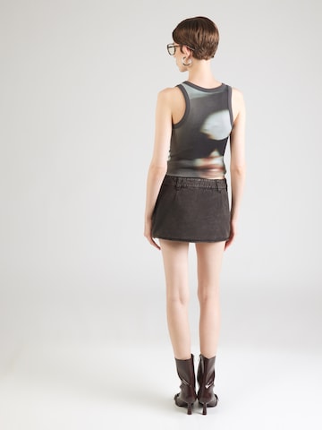 WEEKDAY Skirt 'Cats Mini' in Grey