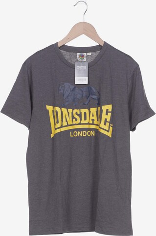 LONSDALE T-Shirt L in Grau: predná strana