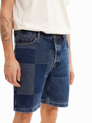 Desigual Loosefit Shorts 'Marce' in Blau