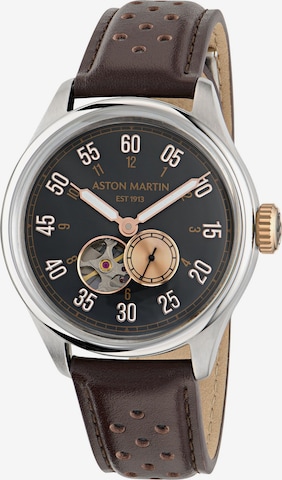 Aston Martin Analoog horloge 'TS1' in Bruin: voorkant