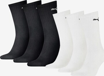 PUMA Socken in Schwarz: predná strana