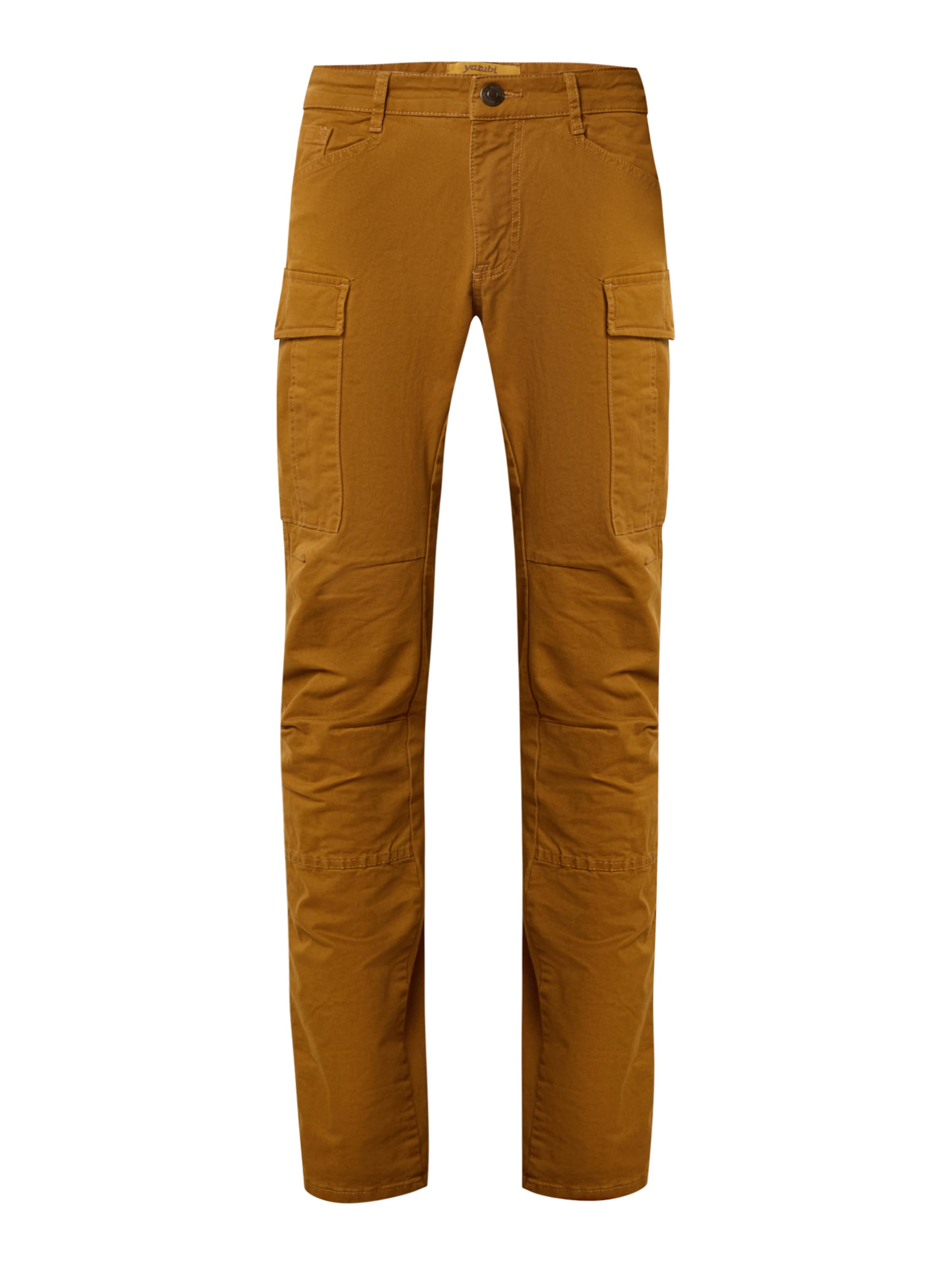 yazubi Cargo Pants 'Jayden' in Beige: front